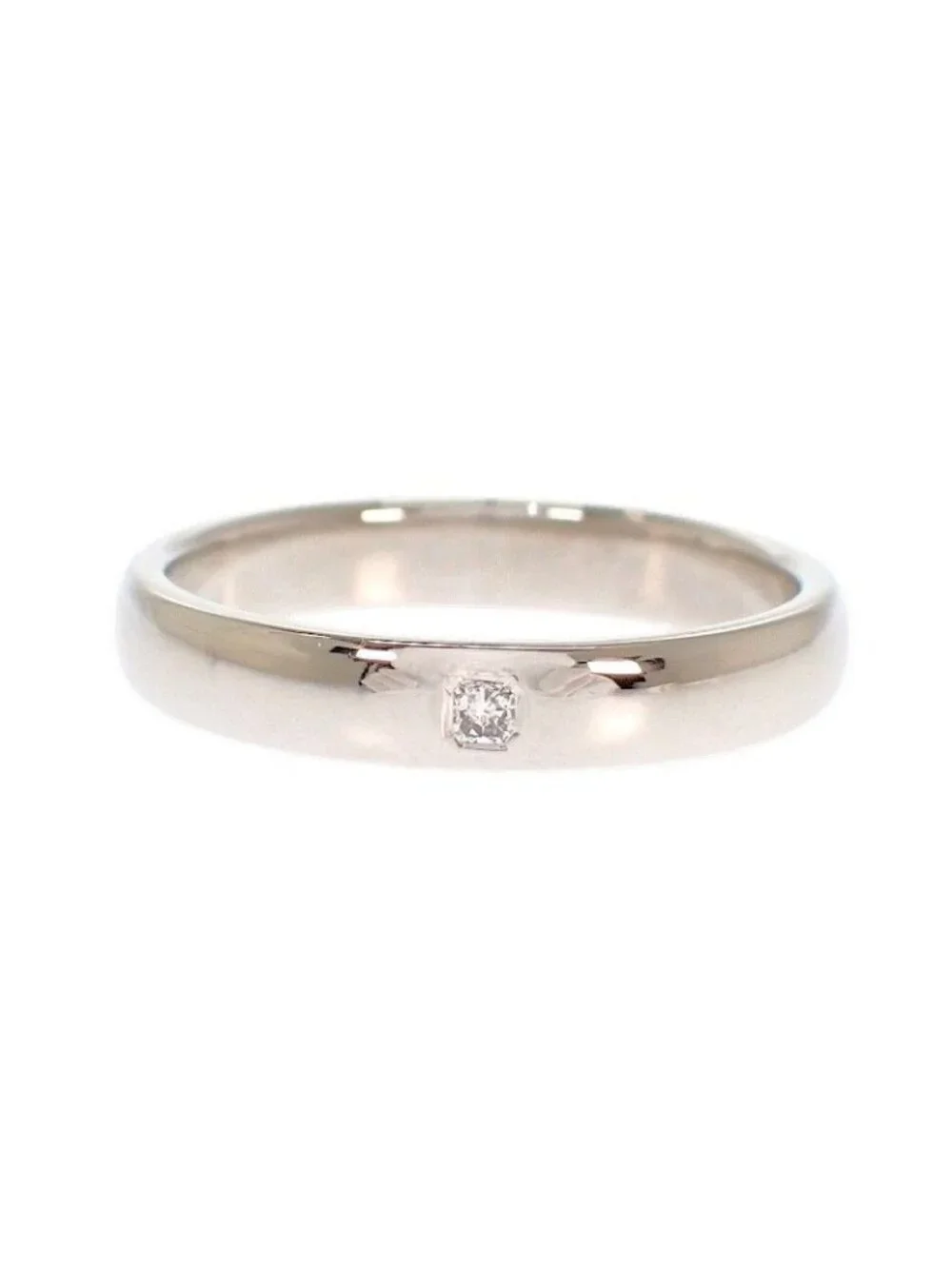 Tiffany & Co Lucida Rin Available Platinum Diamond Ring